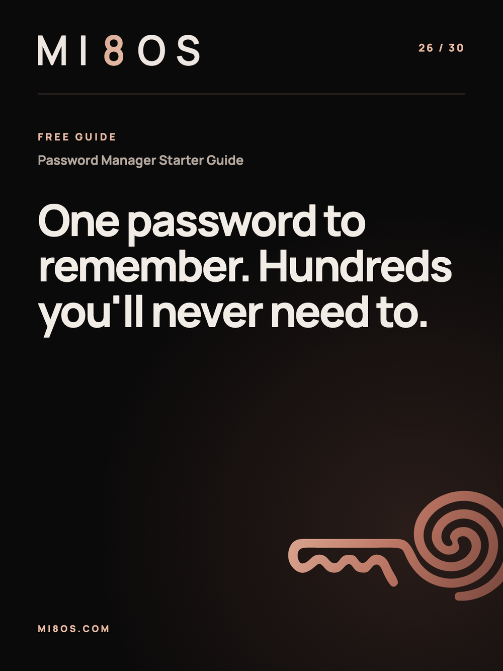 Per iniziare con un gestore di password