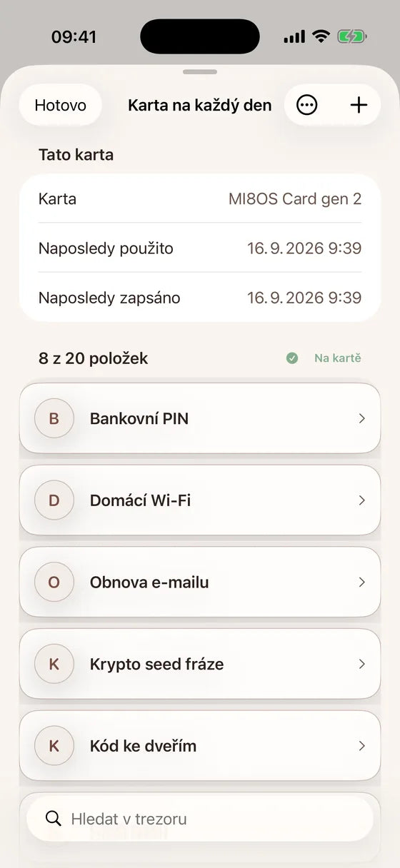 iOS: Najděte každé tajemství na své kartě