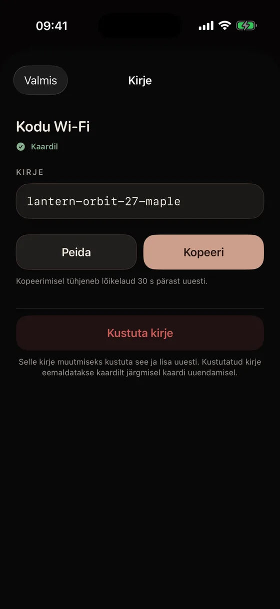 iOS: Ava saladus siis, kui seda vajad