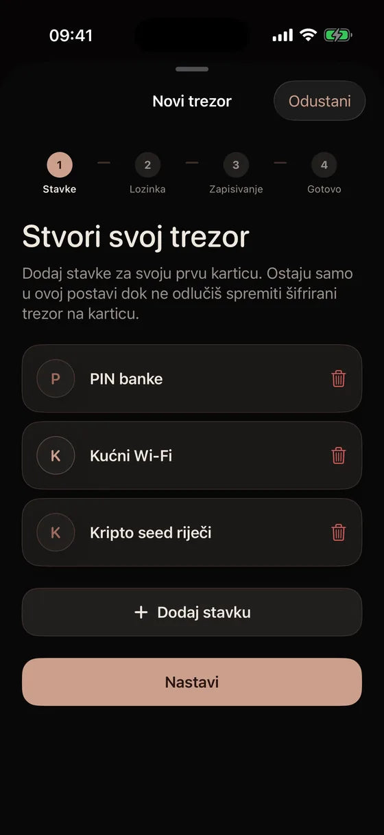 iOS: Stvorite sef za svoje najvažnije podatke