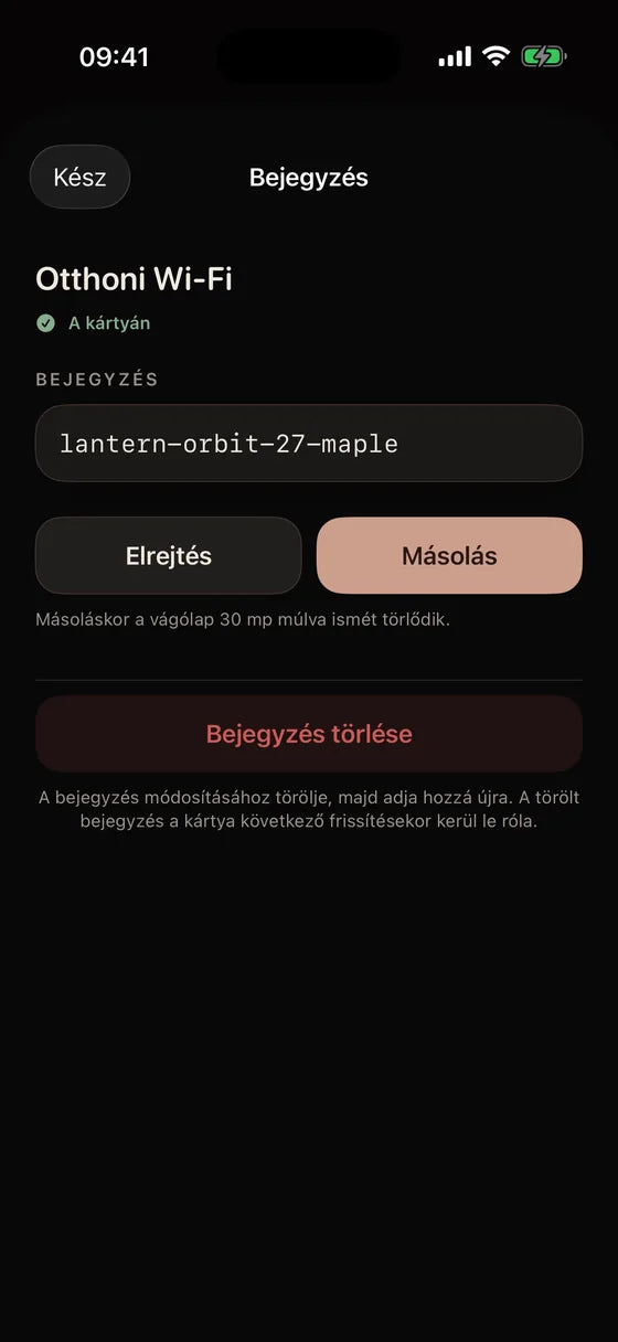 iOS: Fedjen fel egy titkot, amikor szükséges