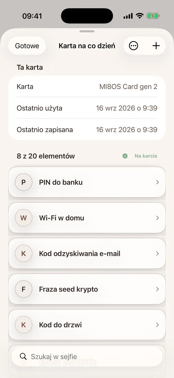 iOS: Znajdź każdy sekret na swojej karcie